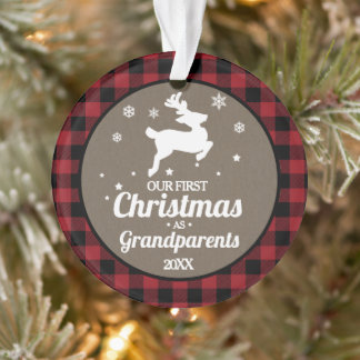 Ornamento Xadrez Red Buffalo Avós 1rua Natal