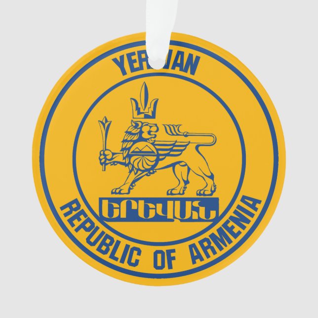 Ornamento Yerevan Round Emblem (Frente)