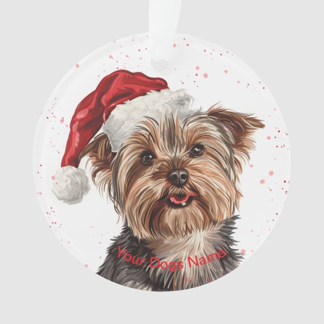 Ornamento Yorkshire Terrier (Frente)
