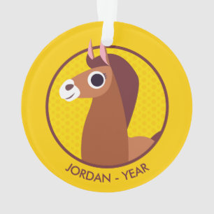 Ornamento Zora o cavalo