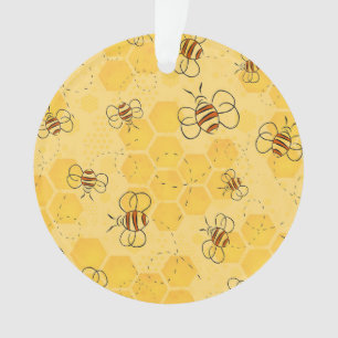 Ornamento Zumbido de Abelhas Mel Cute 