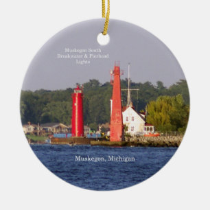 ornamentos das Luzes de Entrada Muskegon