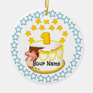 ornamentos de Aniversário do Rato do Partido prime
