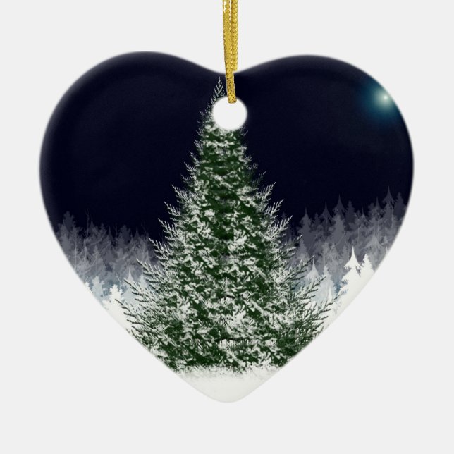 Ornamentos de Árvore de Natal (Frente)