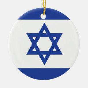 Ornamentos de Bandeira de Israel