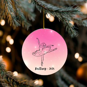 Ornamentos de Dança Personalizados, Presente de Ba