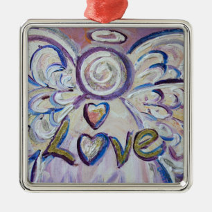 Ornamentos de Férias de Feriados do Love Angel Wo