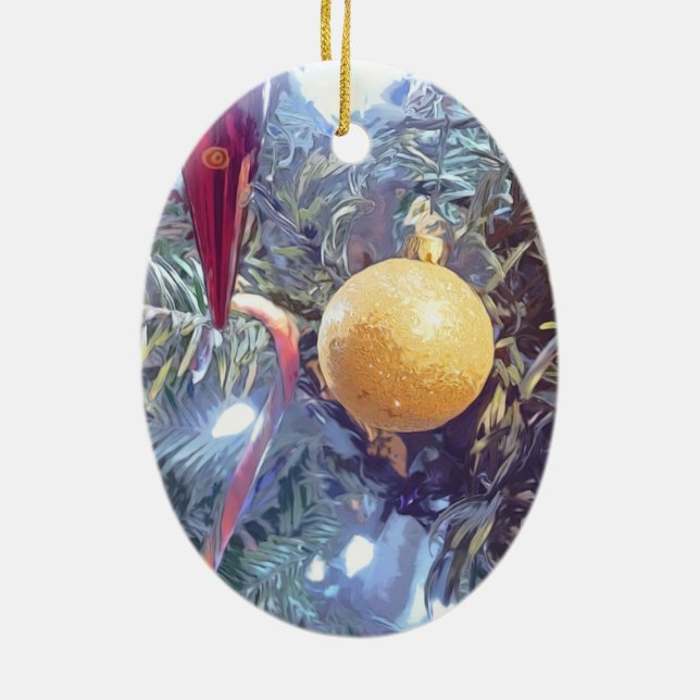 Ornamentos de férias de inverno (Verso)