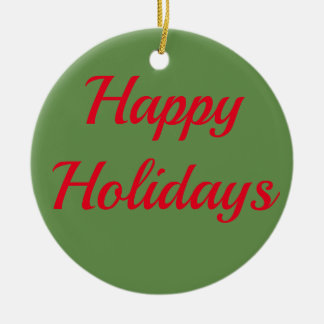 Ornamentos de Férias Felizes