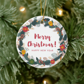 Ornamentos de Flor de Natal