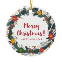 Ornamentos de Flor de Natal