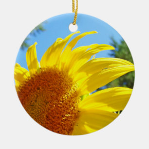 Ornamentos de girassol Dom amarelo