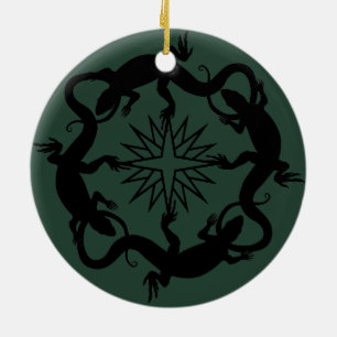 Ornamentos de Lizard Decoram Presentes de Répteis 