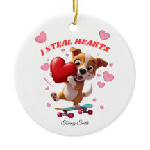 Ornamentos de Namorados moderno para presentes de