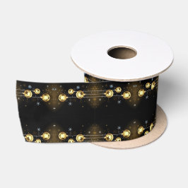 Ornamentos de Ouro de Natal Brilhantes Estrelas Ne