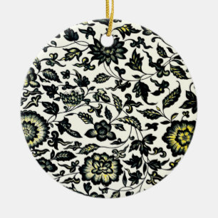 Ornamentos de Padrão de Ornamento Floral Vitoriano