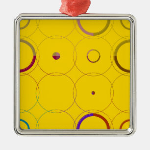 Ornamentos de Pop de Arte Colorida Vintage