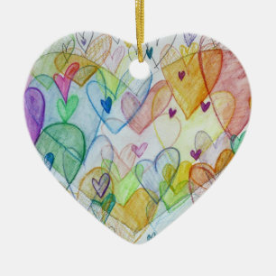 Ornamentos de presentes de férias personalizados 