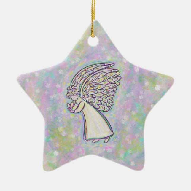 Ornamentos de presentes de Natal personalizados do (Frente)