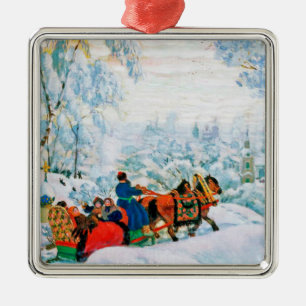 Ornamentos de Presentes de Natal Russos