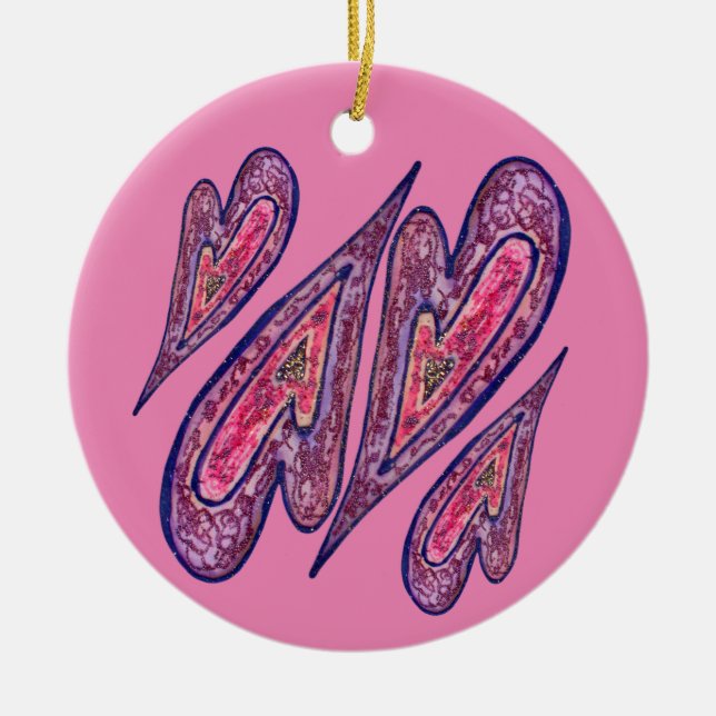 Ornamentos de presentes personalizados de fadas de (Frente)