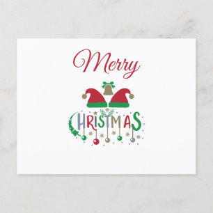 Ornamentos de Santa Hats de Cartão de Natal Person