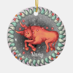ornamentos de Taurus Birthday