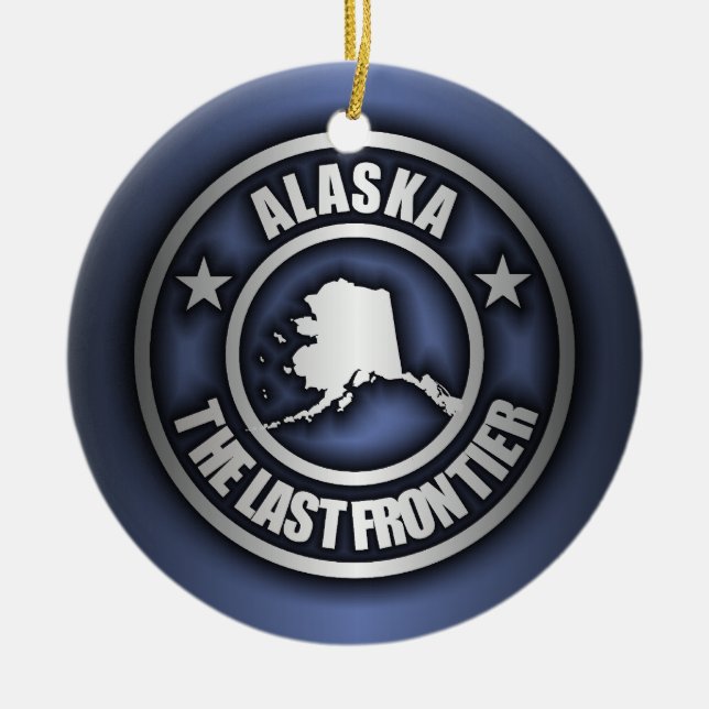 Ornamentos Decorativos "Alaska Steel" (Azul) (Frente)