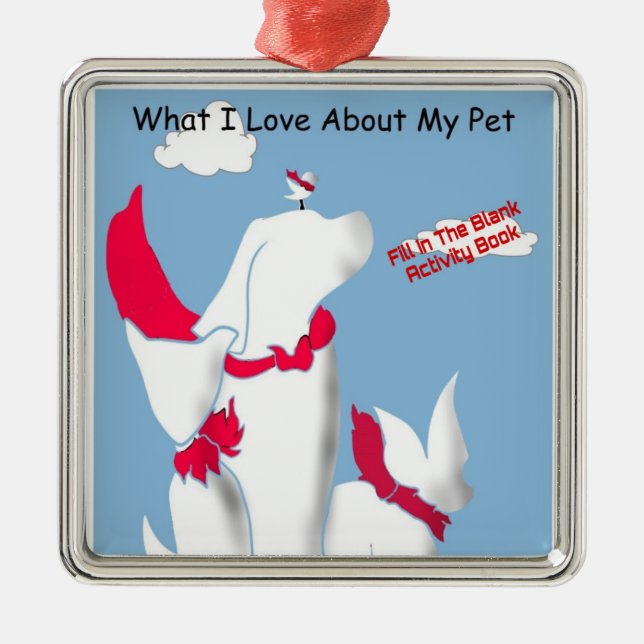 Ornamentos do Livro de Natal do Autor (Frente)