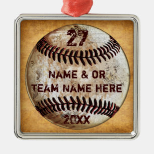 Ornamentos Legal de basebol para presentes de equi