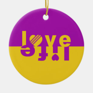 ornamentos LIFE do AMOR