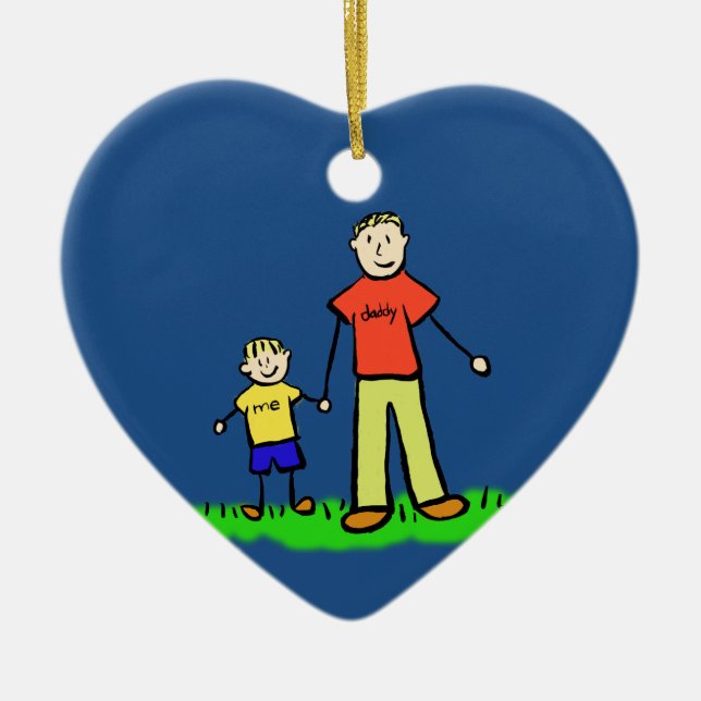 Ornamentos Personalizados de Caracteres Familiares (Frente)