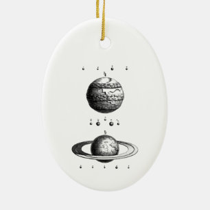 Ornamentos Planetas De Júpiter E Saturno