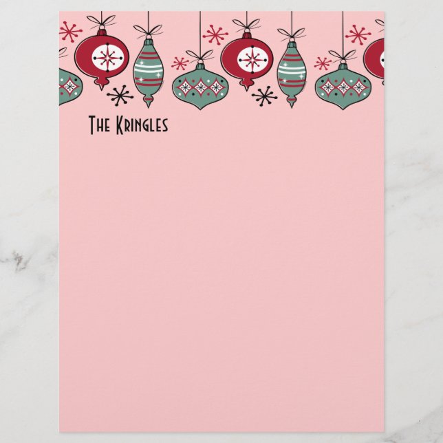 Ornamentos Retroativos (Frente)