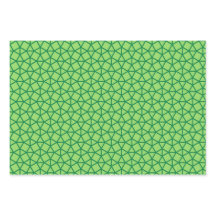 ornamentos verdes simples