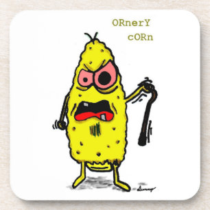 Ornery Corn Porta copos - Conjunto de 6