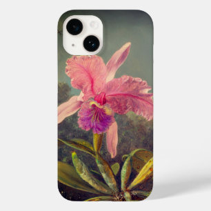Orquídea Cattleya e Três Beija-flores Heade