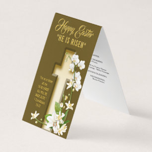 Orquídea Cruz Lily Religiosa