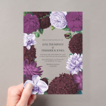 Orquídea da Meia-Noite, Berinjela de Veludo & Mauv