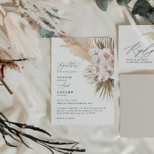 Orquídea de palmeira de erva-pampas orquídea russa