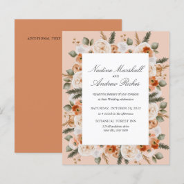 Orquídea Laranja Orquestra de Marfim Fratura verde