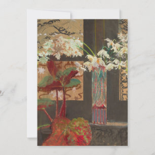 Orquídeas Brancas e um Peão   Leon Wyczółkowski