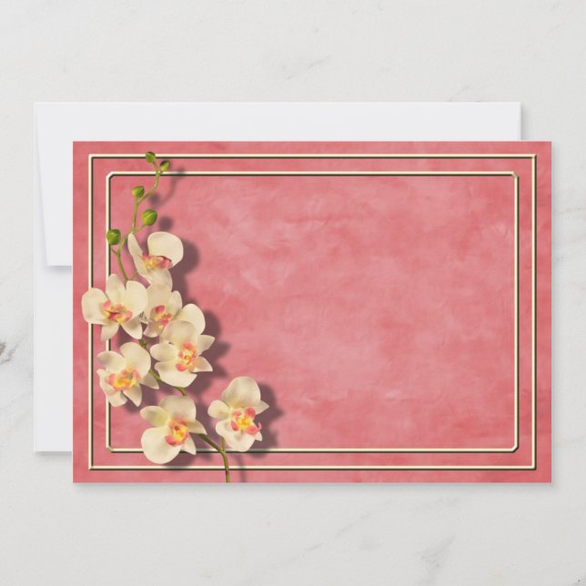 Orquídeas Coral I (Frente)