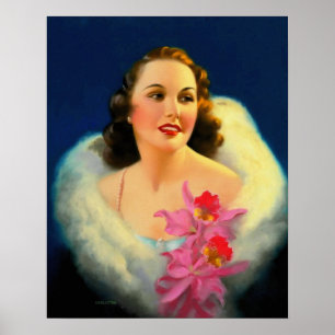 Orquídeas - Edward Mason Eggleston Poster