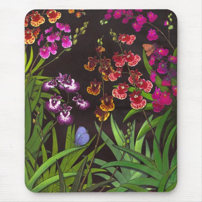 Orquídeas equitantes Mousepad de Oncidium Tolumnia (Frente)