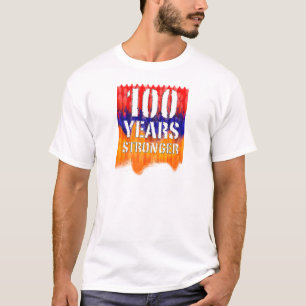 Os 00 anos o t-shirt básico de homens arménios