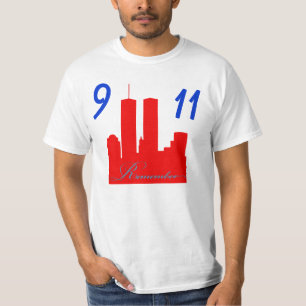 Os 9 /11 de setembro de 11 recordam: T-shirt de