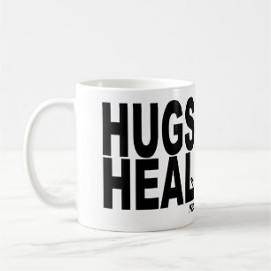 Os ABRAÇOS CURAM a caneca de café