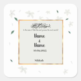 Os adesivos favoritos da Nikkah