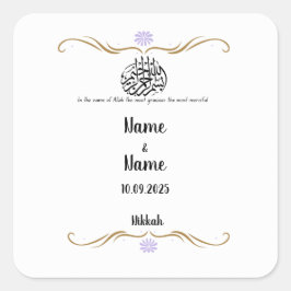 Os adesivos favoritos da Nikkah